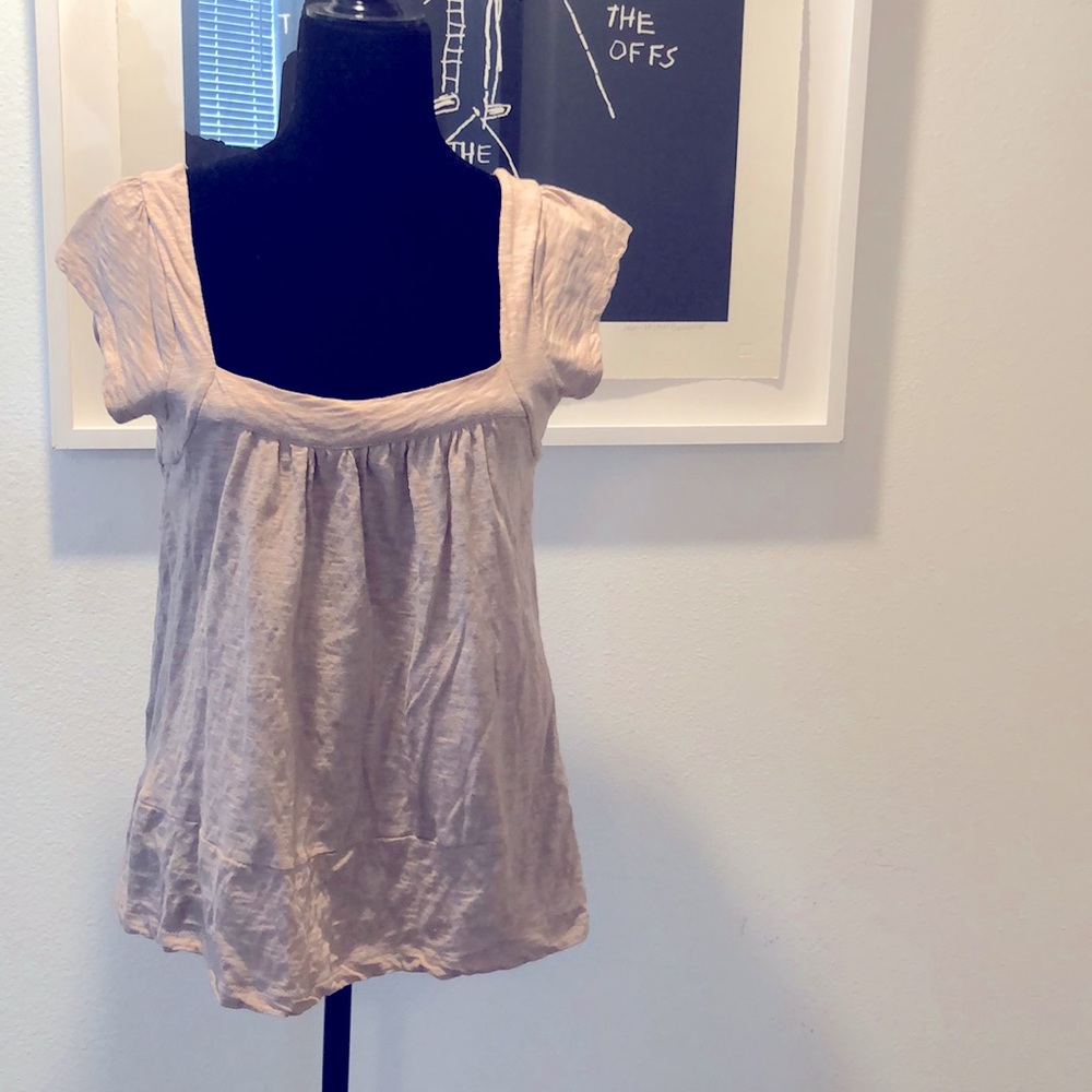 Oatmeal TopShop top (S10)